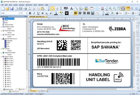 bartender label and rfid software|bartender labelling software download.